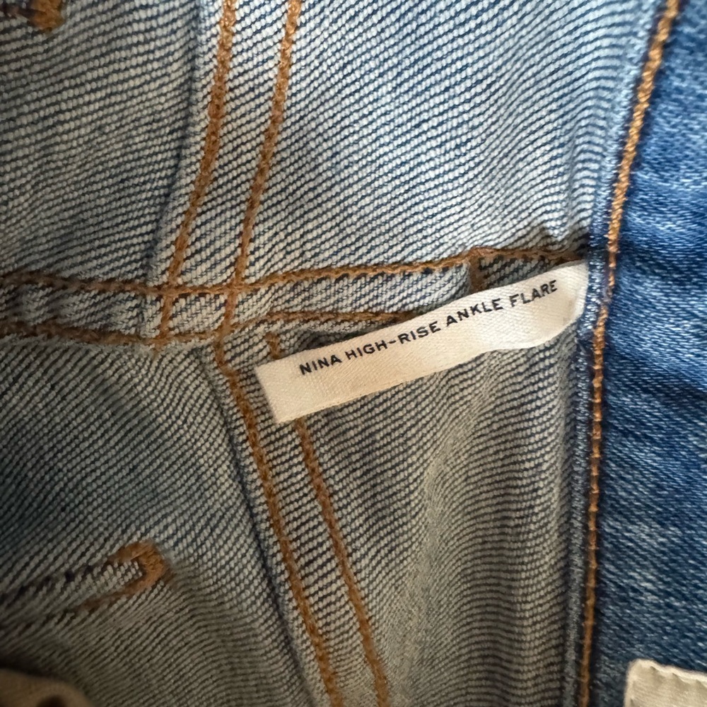 rag & bone jeans l Nina High-Rise Flare Size 26 - Picture 5 of 6
